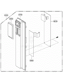 Control Panel Parts parts for Lg Microwave MS1596CIR from AppliancePartsPros.com