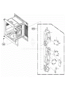 Larch Board Parts parts for Lg Microwave MS1596CIR from AppliancePartsPros.com