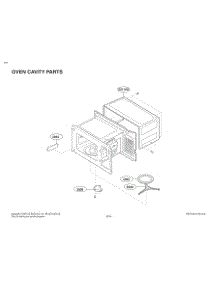 Section 2 parts for Lg Microwave MS2042D from AppliancePartsPros.com
