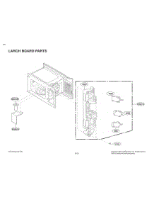 Section 3 parts for Lg Microwave MS2042D from AppliancePartsPros.com