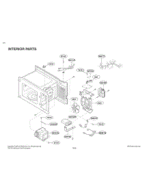 Section 4 parts for Lg Microwave MS2042D from AppliancePartsPros.com