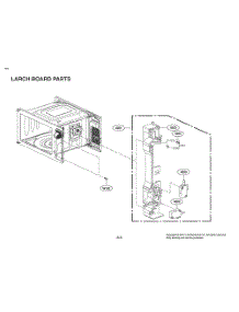 Larch Board Parts parts for Lg Microwave MS2096HSS from AppliancePartsPros.com