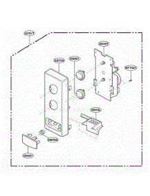 Control Panel Parts parts for Lg Microwave MS72NA from AppliancePartsPros.com