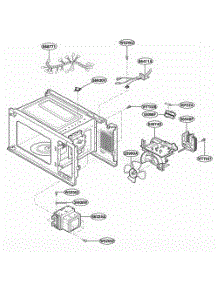 Interior Parts parts for Lg Microwave MS72NA from AppliancePartsPros.com