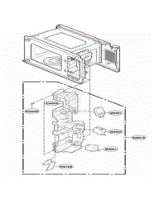 Latch Board Parts parts for Lg Microwave MS95MT from AppliancePartsPros.com
