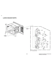 Latch Board Parts parts for Lg Microwave MSWN1590L from AppliancePartsPros.com