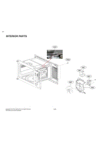 Section 4 parts for Lg Microwave MSWN1590LD from AppliancePartsPros.com