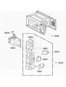 Latch Board Parts parts for Lg Range MT1078SGB from AppliancePartsPros.com