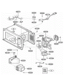 Interior Parts parts for Lg Range MT1100SHQ from AppliancePartsPros.com