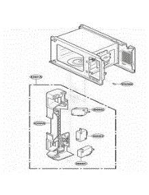 Latch Board Parts parts for Lg Range MT1100SHQ from AppliancePartsPros.com