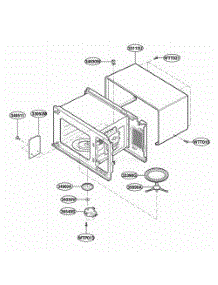 Oven Cavity Parts parts for Lg Range MT1100SHQ from AppliancePartsPros.com