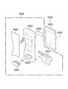 Control Panel Parts parts for Lg Range MT1100SHQ1 from AppliancePartsPros.com