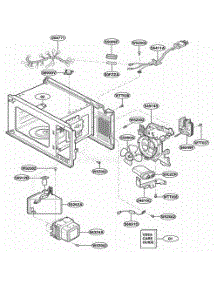 Interior Parts parts for Lg Range MT1100SHQ1 from AppliancePartsPros.com