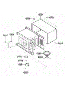 Oven Cavity Parts parts for Lg Range MT1100SHQ1 from AppliancePartsPros.com