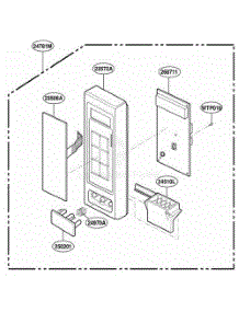 Controller Parts parts for Lg Wall Oven MT1120SLQ from AppliancePartsPros.com