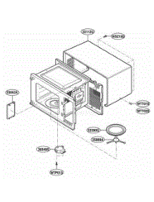 Oven Cavity Parts parts for Lg Wall Oven MT1120SLQ from AppliancePartsPros.com