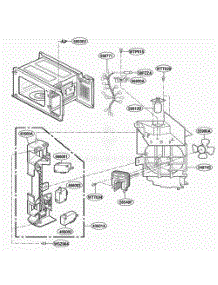 Suction Guide Parts parts for Lg Range MT1130SGZ from AppliancePartsPros.com