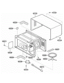 Oven Cavity Parts parts for Lg Range MT1135SGQ from AppliancePartsPros.com