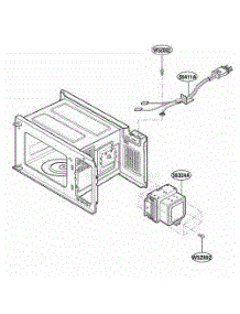 Interior Parts parts for Lg Range MT1151SGQ from AppliancePartsPros.com