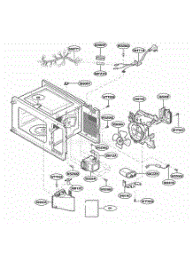 Interior Parts parts for Lg Range MT2110SJB from AppliancePartsPros.com