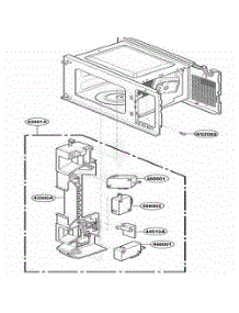 Latch Board Parts parts for Lg Range MT2110SJB from AppliancePartsPros.com