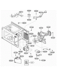 Interior Parts parts for Lg Range MT2110SJQ from AppliancePartsPros.com