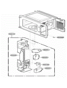 Latch Board Parts parts for Lg Range MT2115SJB from AppliancePartsPros.com