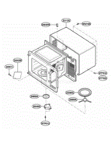 Oven Cavity Parts parts for Lg Range MT2115SJB from AppliancePartsPros.com
