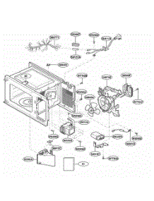 Interior Parts parts for Lg Range MT2115SJQ from AppliancePartsPros.com