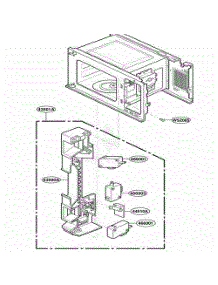 Latch Board Parts parts for Lg Microwave MT2145SJQ from AppliancePartsPros.com