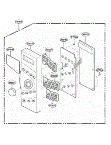Control Panel Parts parts for Lg Wall Oven MT3135SHQ from AppliancePartsPros.com