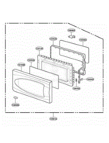 Door Parts parts for Lg Wall Oven MT3135SHQ from AppliancePartsPros.com