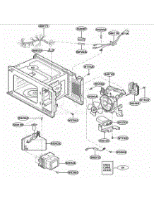 Interior Parts parts for Lg Wall Oven MT3135SHQ from AppliancePartsPros.com