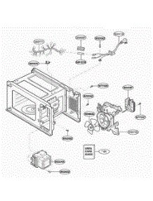 Interior Parts 1 parts for Lg Wall Oven MT4070SKQ from AppliancePartsPros.com
