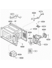 Interior Parts parts for Lg Range MT4078SKB1 from AppliancePartsPros.com