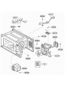 Interior Parts 2 parts for Lg Wall Oven MT4078SKQ from AppliancePartsPros.com