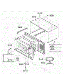 Oven Cavity Parts parts for Lg Wall Oven MT4078SKQ from AppliancePartsPros.com