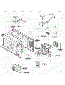Interior Parts parts for Lg Range MT4078SKQ1 from AppliancePartsPros.com