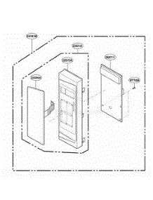 Controller Parts parts for Lg Range MT4078SPB from AppliancePartsPros.com