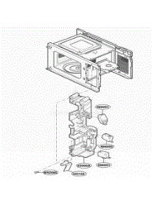 Latch Board Parts parts for Lg Range MT4078SPB from AppliancePartsPros.com