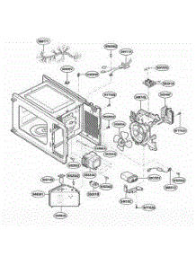 Interior Parts parts for Lg Range MT4110RPB0 from AppliancePartsPros.com