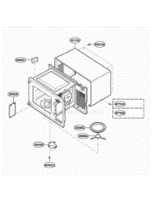 Oven Cavity Parts parts for Lg Wall Oven MT4110SKB from AppliancePartsPros.com