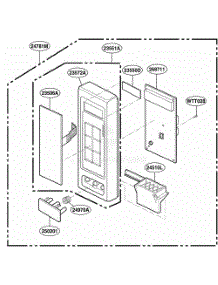 Control Panel Parts parts for Lg Wall Oven MT4110SKQ from AppliancePartsPros.com