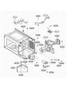 Interior Parts parts for Lg Wall Oven MT4110SPB from AppliancePartsPros.com