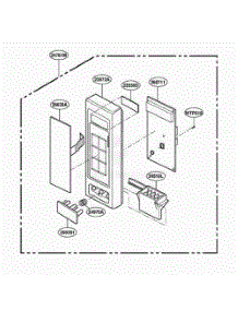 Controller Parts parts for Lg Wall Oven MT4140SKB from AppliancePartsPros.com