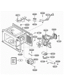 Interior Parts parts for Lg Wall Oven MT4140SKB from AppliancePartsPros.com