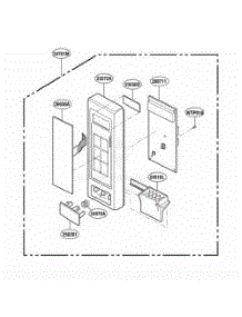 Controller Parts parts for Lg Range MT4140SKQ from AppliancePartsPros.com