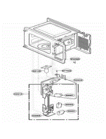 Latch Board Parts parts for Lg Range MT4140SKQ from AppliancePartsPros.com