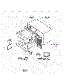 Oven Cavity Parts parts for Lg Range MT4140SKQ from AppliancePartsPros.com