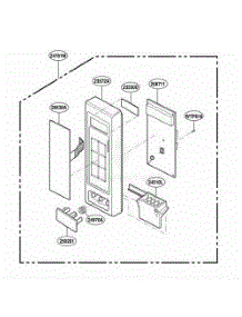 Controller Parts parts for Lg Range MT4140SKT from AppliancePartsPros.com